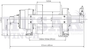 Wyciągarka hydrauliczna BST H 45000 LBS - Wciągarki - miniaturka - grafika 5
