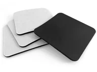 Meble modułowe i akcesoria - Gumowe Antypoślizgowe Podkładki Z Klejem 95X95X3 - 4 Sztuki - miniaturka - grafika 1