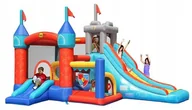 Place zabaw - ZAMEK FANTASTYCZNEJ ROZRYWKI 13W1 HAPPYHOP ZJEŻDZALNIA TRAMPOLINA - miniaturka - grafika 1