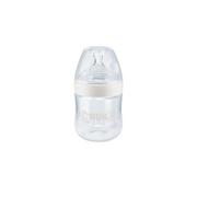 Butelki dla niemowląt - NUK Butelka Nature Sense biała ze smoczkiem S 0-6m, 150 ml NN-ANU-BAMH-001 - miniaturka - grafika 1