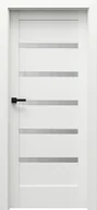 Drzwi wewnętrzne - Porta Drzwi Wewnętrzne Pełne Verte Home H.0 Okleina Biała - miniaturka - grafika 1