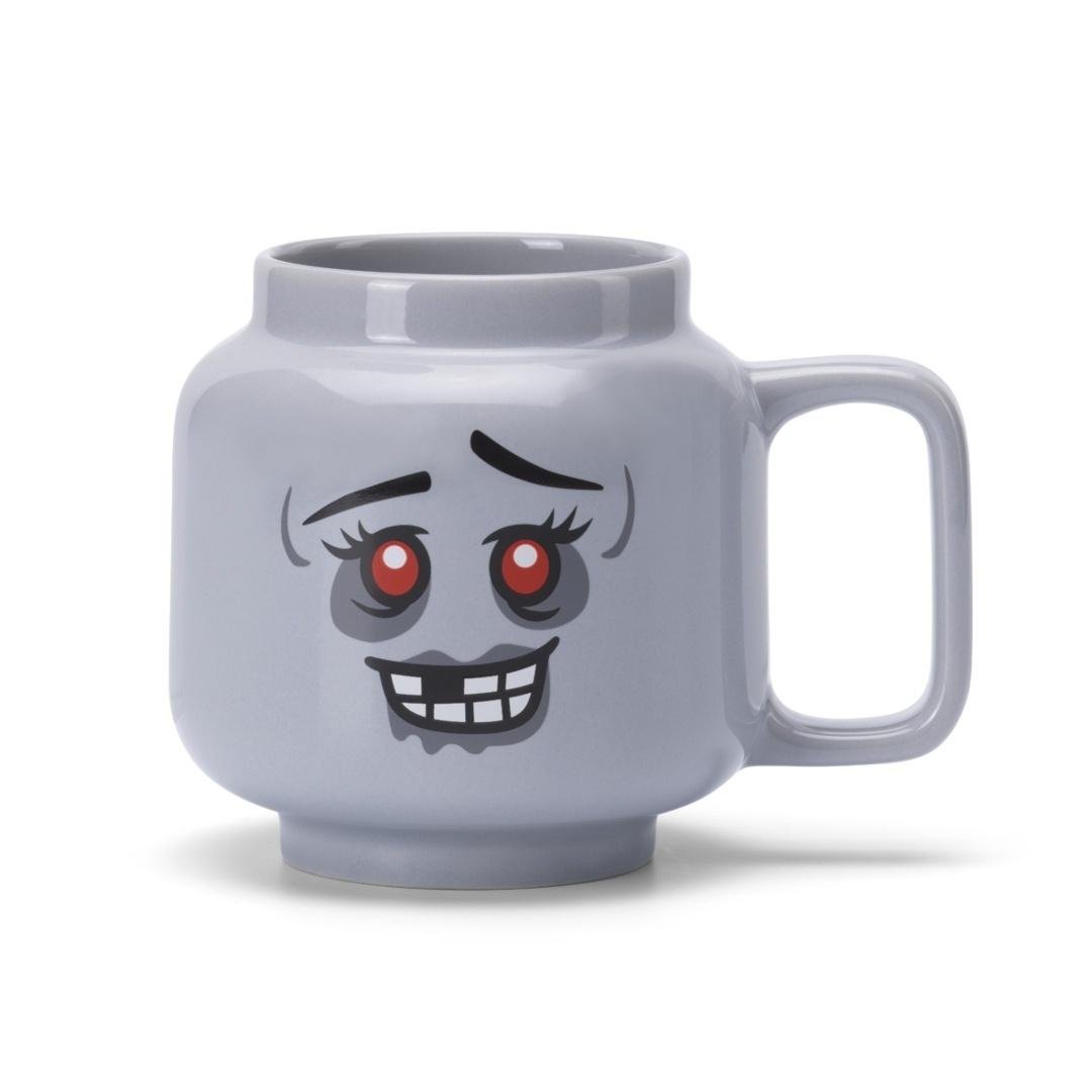 LEGO 41460820 Kubek ceramiczny duża głowa LEGO Szary Zombie