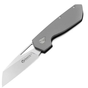Nóż składany Maserin W2 Grey G10, Satin M390 by Attilio Morotti (371/G10G) - Noże - miniaturka - grafika 1