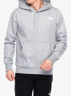 Bluza z kapturem The North Face Simple Dome Hoodie - tnf light grey heather - Bluzy sportowe męskie - miniaturka - grafika 1