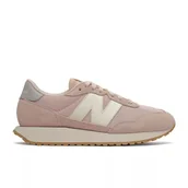 Sneakersy damskie - Buty Sportowe różowe Damskie New Balance Sneakersy WS237HL1 r. 36,5 - miniaturka - grafika 1
