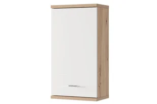 Szafka łazienkowa wisząca Szynaka Meble Sting 38 cm dąb artisan/biały TH-100-1823 - Szafki łazienkowe - miniaturka - grafika 1