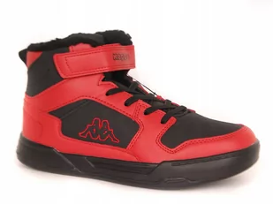BUTY dziecięce KAPPA LINEUP Z FUTERKIEM 261071K-2011 czerwone 30 - Buty dla dziewczynek - miniaturka - grafika 1