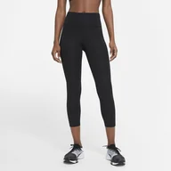 Legginsy - Damskie Legginsy NIKE NIKE FAST CZ9238-010 – Czarny - miniaturka - grafika 1