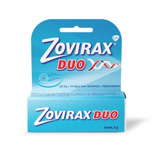 GlaxoSmithKline Zovirax Duo 2 g - Problemy skórne - miniaturka - grafika 1