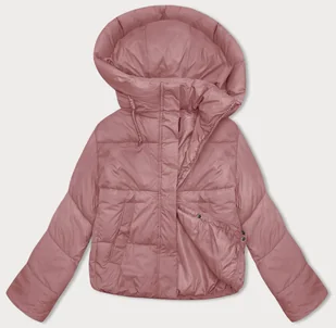 Krótka zimowa kurtka damska puchowa J Style różowa (16M9188-46) - J STYLE - Kurtki damskie - miniaturka - grafika 1