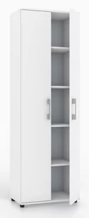 Regał Szafa aktowa G 60 2d biała / szara 60 cm - Regały - miniaturka - grafika 3