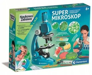 Clementoni Mikroskop Naukowa zabawa - Mały naukowiec - miniaturka - grafika 1