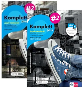 Pakiet Komplett plus 2. Podręcznik i książka ćwiczeń z kodem dostępu dla 4-letnich liceów i 5-letnich techników - podręcznik - Książki do nauki języka niemieckiego - miniaturka - grafika 1