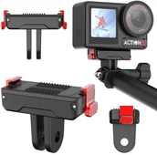 Akcesoria do kamer sportowych - MAGNETYCZNY ADAPTER UCHWYT QUICK RELEASE DO KAMERY SPORTOWEJ DJI ACTION 5 PRO / 4 / 3 - miniaturka - grafika 1