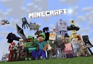 Naklejki na ścianę - Naklejki na ścianę MINECRAFT Gra obraz 100x70cm #2 - miniaturka - grafika 1