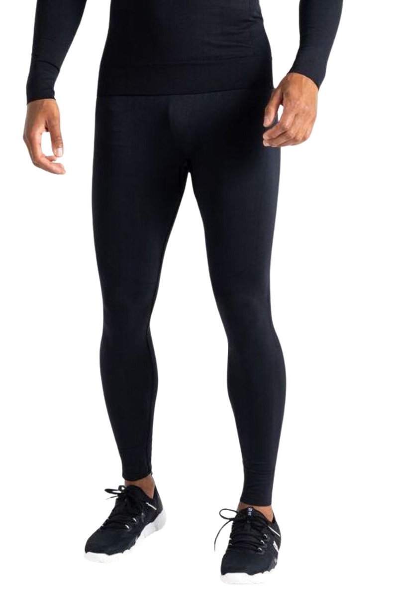 Legginsy męskie DARE2B Baselayer bielizna termoaktywna czarne-S