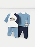 Komplety dla niemowląt - Mayoral Dres 2635 Kolorowy Regular Fit - miniaturka - grafika 1