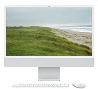Zestawy komputerowe - APPLE iMac Z1EJ 59,62cm 23,5Zoll Standardglas M4 10C CPU/10C GPU/16C N.E. 24GB 1TB SSD Gbit Eth MM MaKey TID DE Silber - miniaturka - grafika 1