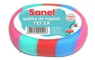 Sanel Tęcza delikatna gąbka do kąpieli - Rękawice i gąbki do kąpieli - miniaturka - grafika 1