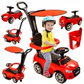 Chodziki - PREZENT NA ROCZEK SAMOCHÓD JEŹDZIK PCHACZ DLA CHŁOPCA DASZEK MUZYKA LED - miniaturka - grafika 1