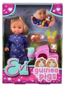Lalki dla dziewczynek - Simba Lalka "Evi Guinea Pigs" z akcesoriami - 3+ - miniaturka - grafika 1