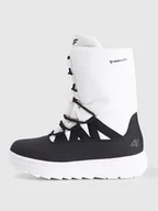 Śniegowce damskie - 4F Buty zimowe śniegowce INUA z ociepliną Primaloft damskie - białe 36 - miniaturka - grafika 1