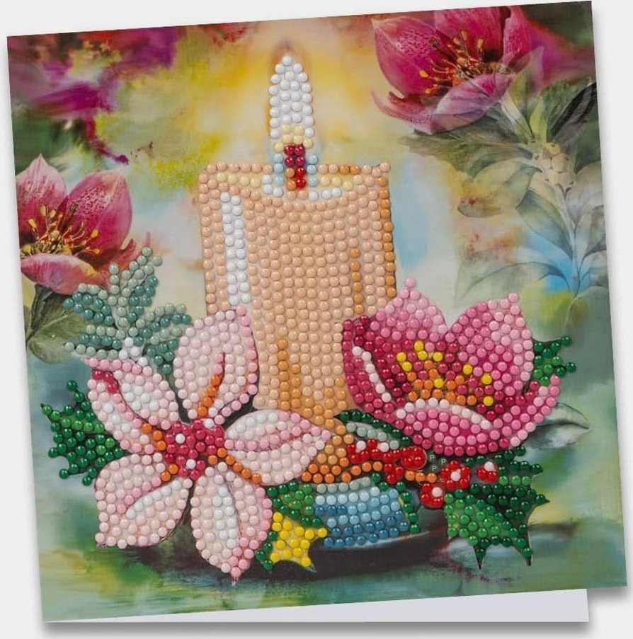 KARTKA ŻYCZENIOWA 16X16CM DIAMENTOWA PAPIER OZDOBNA KREATYWNA ZESTAW DIY