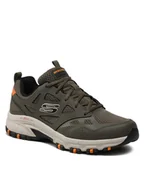 Półbuty męskie - Skechers Półbuty Hillcrest 237265/OLV Zielony - miniaturka - grafika 1