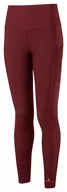 Spodnie sportowe damskie - RONHILL Legginsy biegowe damskie TECH WINTER TIGHT bordowe - miniaturka - grafika 1