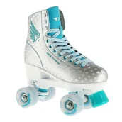 Wrotki - Wrotki Nq14198 Srebrno-Turkusowy Rozm. 36 - miniaturka - grafika 1