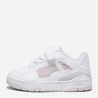 Buty dla chłopców - Tenisówki dziecięce dla dziewczynki na rzepy Puma 394342-01 34 Białe (4099683109106) - miniaturka - grafika 1