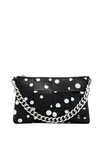 Desigual Women's New Splatter Dortmund Accessories PU Across Body Bag, czarna, czarny - Torebki damskie - miniaturka - grafika 1