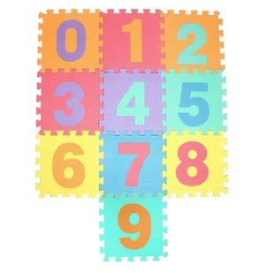 Mata puzzle dla dzieci duża cyfry kolorowa - Maty piankowe - miniaturka - grafika 1