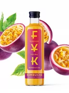 Napoje gazowane - Forever Young Kombucha Passion fruit, 250 ml / Forever Young Kombucha SP.Z.O.O - miniaturka - grafika 1