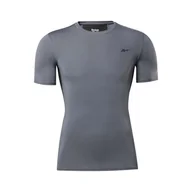 Koszulki męskie - Męska Koszulka REEBOK WOR SS COMP TEE FP9119 – Szary - miniaturka - grafika 1