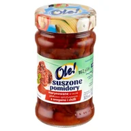 Warzywa w marynacie - Ole! Suszone pomidory marynowane w occie jabłkowo-spirytusowym z oregano i chilli 280 g - miniaturka - grafika 1
