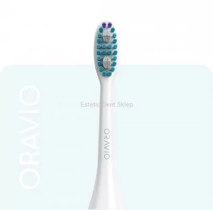 Daily White - końcówki do szczoteczki ORAVIO Robin i ORAVIO Tern - Końcówki do szczoteczek elektrycznych - miniaturka - grafika 1