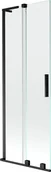 Parawany nawannowe - Mexen Velar L parawan nawannowy 2-skrzydłowy rozsuwany 70 x 150 cm, transparent, czarny - 896-070-003-01-70 - miniaturka - grafika 1