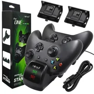 Akcesoria do Xbox - Stacja Dokujaca + Akumulator Do Padów Xbox One X S - miniaturka - grafika 1