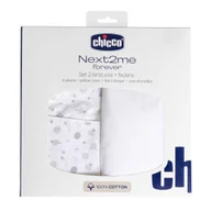 Prześcieradła dla dzieci - Prześcieradło Next2Me Forever G/D+P confetti - miniaturka - grafika 1