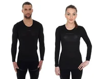 Koszulki i topy damskie - Brubeck Koszulka Potówka długi rękaw LS10850 r XXL - miniaturka - grafika 1