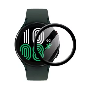 Szkło Hybrydowe Full Glue 5D Do Samsung Watch 4 / 5 40Mm Czarny - Akcesoria do smartwatchy - miniaturka - grafika 1