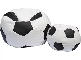 Pufa piłka XXXL worek + gratis biało-czarna - Fotele i pufy dla dzieci - miniaturka - grafika 1