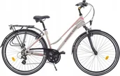 Rowery - Onilus Rower Onilus trekking 28" NAILA 2.0 damski 19" piaskowy połysk 19" - miniaturka - grafika 1