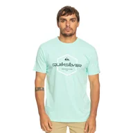Koszulki męskie - Męska Koszulka z krótkim rękawem QUIKSILVER PASSTHEPRIDE M TEES EQYZT07275-GCZ0 – Zielony - miniaturka - grafika 1