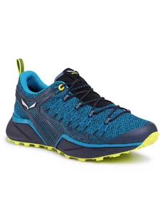 Salewa Trekkingi Ms Dropline 61368-8376 Niebieski - Trampki męskie - miniaturka - grafika 1