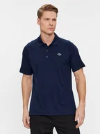 Koszulki męskie - Lacoste Polo DH3201 Granatowy Regular Fit - miniaturka - grafika 1