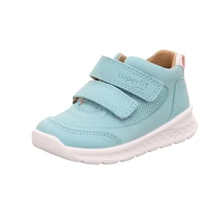 Superfit Breeze sneakersy dziewczęce, jasnozielony, różowy 7510, 24 EU - Buty dla dziewczynek - miniaturka - grafika 1