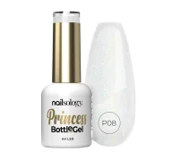 Żele do paznokci - Clavier Nailsology Princess budujący żel do manicure UV/LED P08 Sleeping Beauty 8ml - miniaturka - grafika 1