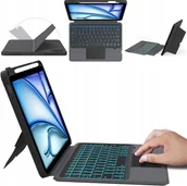 Etui do tabletów - ROOFEI Etui z Klawiaturą QWERTZ do iPad Air/Pro 11" Air 10.9" Bluetooth - miniaturka - grafika 1